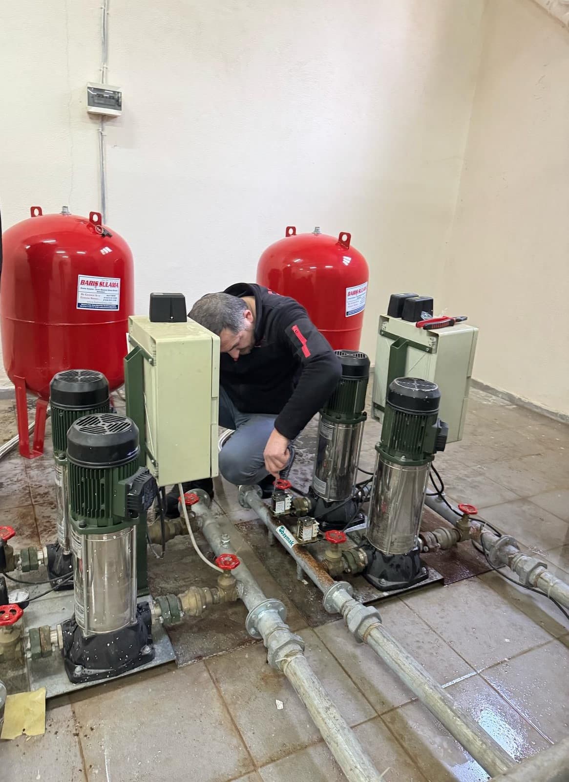 Kontrol ünitesi kurulumu