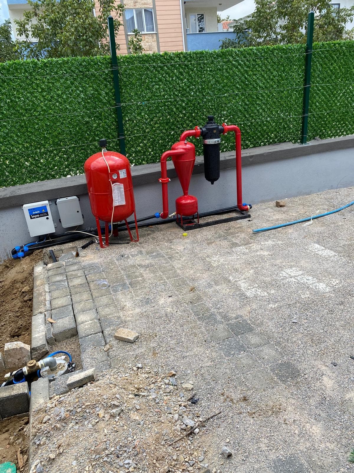 Filtre ve pompa istasyonu